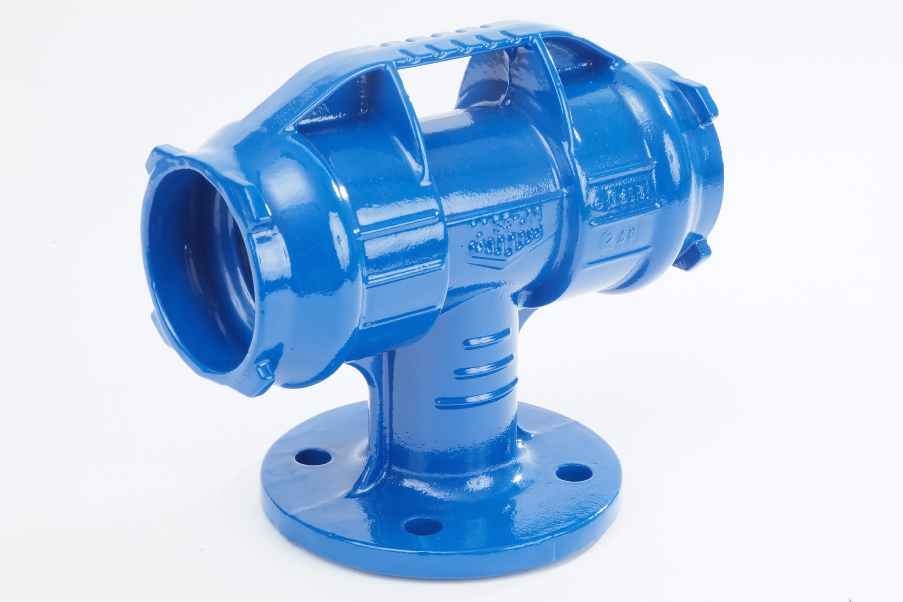 BLUTOP T-RÖR 160MM X DN100PN25,FLÄNS - Lundagrossisten