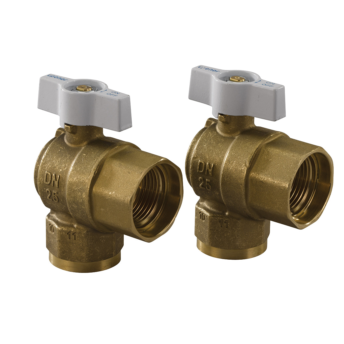 Uponor Vario B Avstängningsventil Vinkel G1
