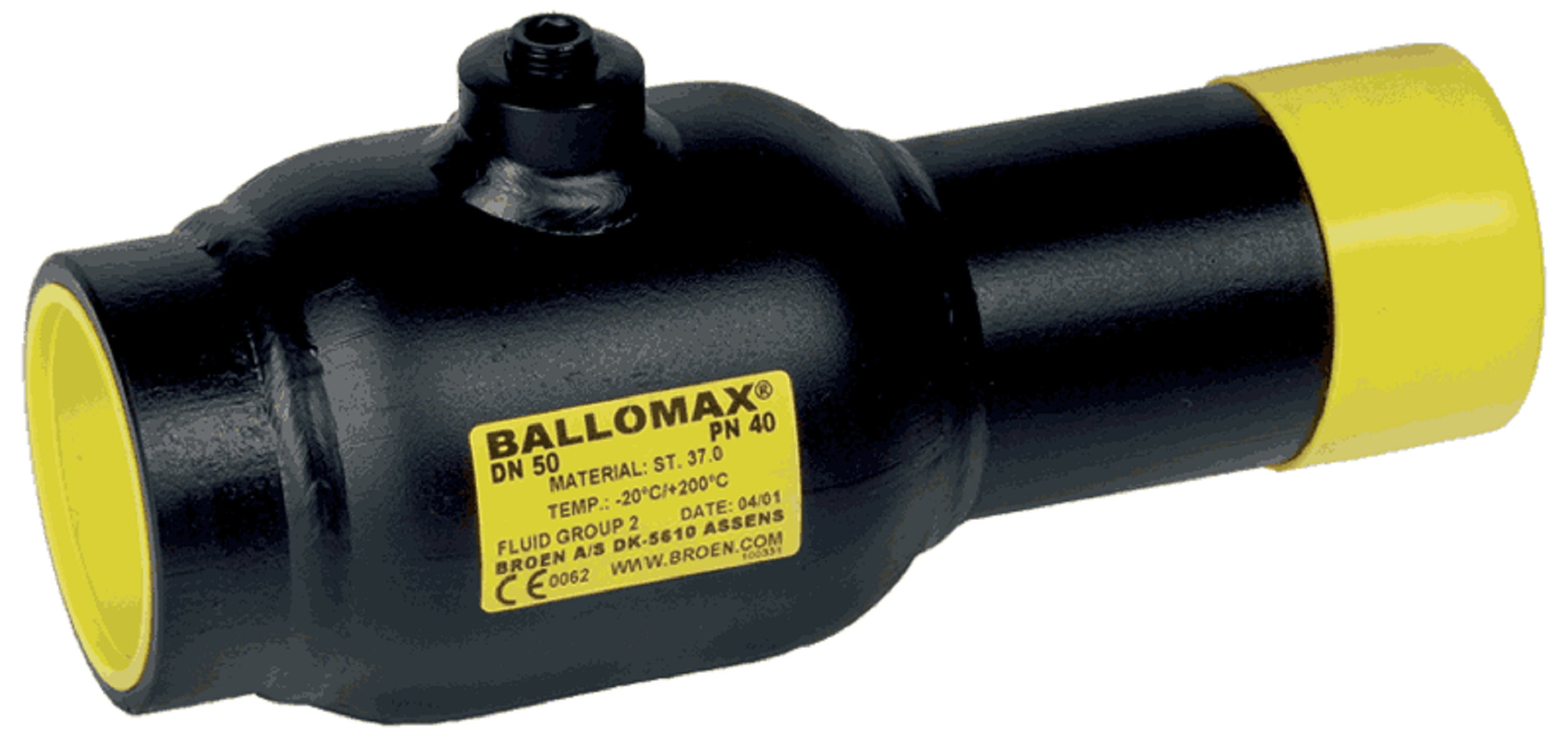 BALLOMAX 737 ENGÅNGS VENTIL R40X48,3 0+1 Lundagrossisten