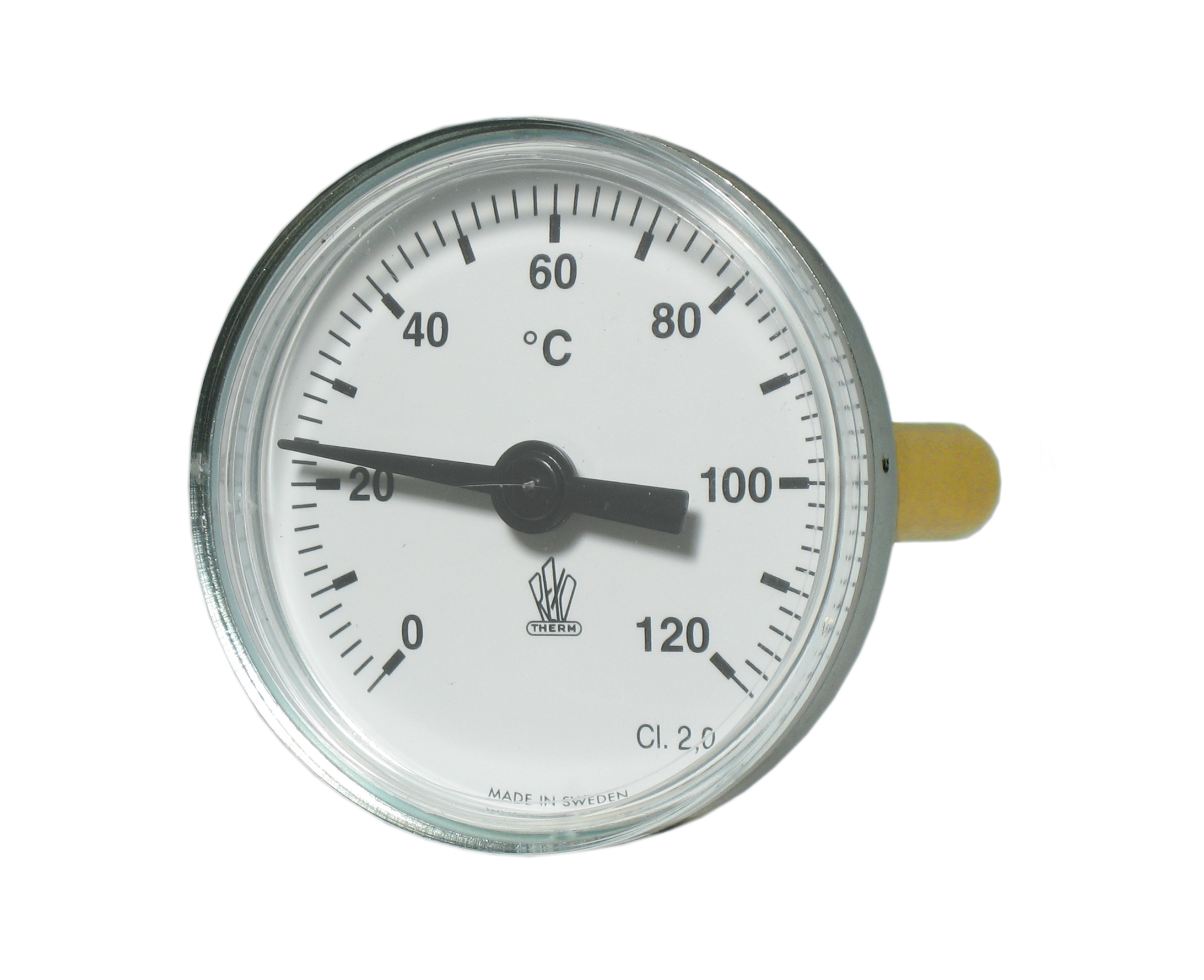 Instickstermometer RX-1202 - Vinkel, Bakåt
