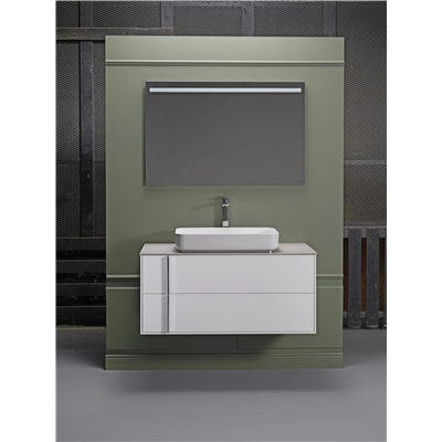 Badrumsskp med belysning bauhaus