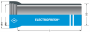 SEGJÄRNSRÖR MED MUFF C40 DN100 L=5,5M