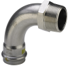 SANPRESS INOX G BÖJ 28MM X G25 X 90°