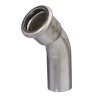 PRESS-INOX BÖJ 18MM X 45° PN16 MAX TEM