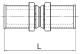 LK PRESSPEX ECO MUFF A32MM X AX25MM