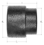 SANIPEX MT 50 X 32MM ISOLERHALVOR FÖRMINSKNING