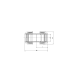 PLASSON 2010 RAK KOP PLING PLASSCOM 25MM