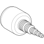 GEBERIT ADAPTER FÖR SLANGANSL. 50 MM