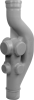 STAMGRENRÖR PP3 110X 110X75MM