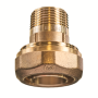 GOLVVÄRME RAK KOPPLI NG 40X3,7MM X G32