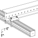 FRAMO 100 BALKBYGEL FÖR BALK 40 MM