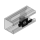 EF STEX 45 VINGMUTTE R M12 FZV M12