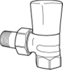 RVO-1 RADIATORVENTIL DN15FÖRVÄRMEAN