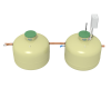 BAGA RENINGSVERK EASY 1 M. BIOTANK