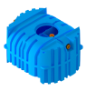 TREKAMMARBRUNN FANN BLUE 2200L PINT 110MM