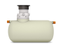 ACO LIPUMAX G FST 10 /1000 H A1 DN150 NS 10