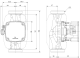 CIRKULATIONSPUMP ALP HA2 GO 32-60 180 G50 BL=180MM