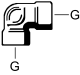 VINKELKOPPLING G10 X 90° PN10, MAXTEMP