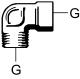 VINKELKOPPLING G15 X 90° PN10, MAXTEMP