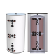 TIP-500L/6XB12L-FA A CKUMULATORTANK 473L 840X1770MM