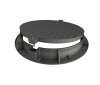 LÄTT BRUNNSLOCK 750 PE 750MM Ø750MM