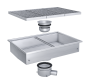 GOLVBRUNN ACO EC218 570X900 S75 BETONG 75 570X900