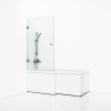 SVEDBERGS SKÄRM BADK AR KLARGLAS 81 DUSCH