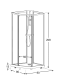 SHOWERAMA PENTAGONA L CLASSIC