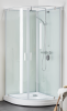 BREEZE DELUXE 90X90 ROUND DUSCHKABIN 900X900X2000