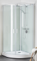 BREEZE DELUXE 90X90 ROUND DUSCHKABIN 900X900X2000
