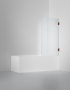 BADKARSKÄRMDÖRR ARC 17 ORIGINAL