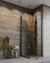 DUSCHVÄGG ARROW DOOR BLACK EDITION 772-792X2000MM