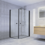 DUSCHVÄGG ARROW ROUN D BLACK EDITION 625-645X2000MM