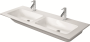 DURAVIT DUBBELTVÄTTS TÄLL ME BY STARCK1300X180X490