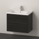 DURAVIT D-NEO MÖBEL PAKET 800mm SVART EK