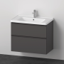 DURAVIT D-NEO MÖBEL PAKET 800mm GRAFIT MATT