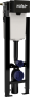 CUBIK-S INBYGGNADCIS TERN WC-CISTERN / FIXTUR