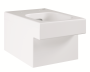 CUBE CERAMIC WC VÄGG P-LÅS565X370X300MM 3/4,5L
