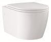 WC-STOL BAU CERAMIC TOALETT VÄGGH. 456X543X430MM