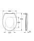 GROHE BAU CERAMIC WC SITSAR WC-SITS C/C1