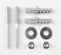 IDO MONT-SET VÄGG  M 8x80