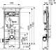 TECELUX INBYGGNADSCI STERN H+AI WC-CISTER