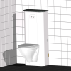 VASAB WC-MODUL 470X 1125X230MM (BXHXD)