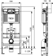 TECEPROFIL INBYGGNAD SCISTERN WC-CISTERN G15 H=1120