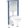WC-FIXTURPAKET WC-EL EMENT H112 DELTA25+RENOVA H=11