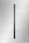 SPOLKNAPP TECEFILO I R PLATTA, METALL100X150X4MM