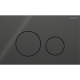 SIGMA 40 ROUND SVART GLAS SPOLPLATTA