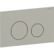 SPOLPLATTA GEBERIT S IGMA40 NICKEL RUND 246 X 152 X