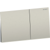 SPOLPLATTA GEBERIT S IGMA70 NICKEL KANTIG 250 X 146
