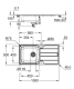 K500 DISKHO 60 100/5 0 1.0 REV. 1000X500X180MM